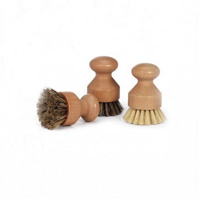 sisal brush mini wooden kitchen tools kitchen scrub sisal dishwasher cleaner vietnam products